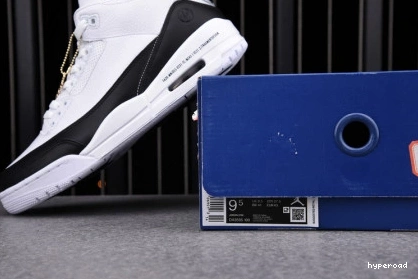 Hyperoad WHITE 3 AIR FRAGMENT JORDAN BLACK 0907